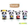 Rodzina Misiów Panda 4 figurki Klorofil 18 m-cy+