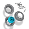 Zestaw pierścieni obrotowych Roto Ring Makedo 5+