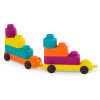 Buildin ’Squishies miękkie klocki 30 el B.Toys 3m+