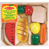 Drewniane jedzenie do nauki krojenia Melissa and Doug