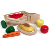 Drewniane jedzenie do nauki krojenia Melissa and Doug