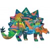 Puzzle - kształty Dinozaury 300 el. Mudpuppy