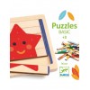 Puzzle - patyczki drewniane zwierzątka DJECO DJECO