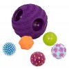 Ballyhoo Balls - Kula sensoryczna z piłkami wersja fiolet  B.Toys