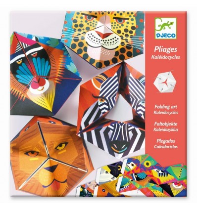 Kalejdoskop origami Zwierzęta Flexanimals Djeco 7+