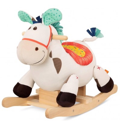 Pluszowy Koń na Biegunach Rodeo Rocker Spotty B.toys 18 m-cy+