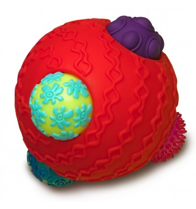 Ballyhoo Balls - Kula sensoryczna z piłkami czerwień B.Toys