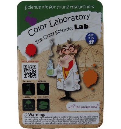 Laboratorium Kolorów - Color Laboratory - Zestaw do eksperymentów The Purple Cow