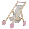 Drewniany wózek dla lalek Spacerówka Little Dutch 3+