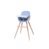 Krzesełko dziecięce Scandy Blue Niebieski 4BABY