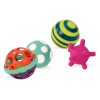 Ball-a-Baloos 4 piłki sensoryczne B.Toys 6 m-cy+