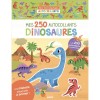 Dinozaury zeszyt z naklejkami 250 szt Auzou 3+
