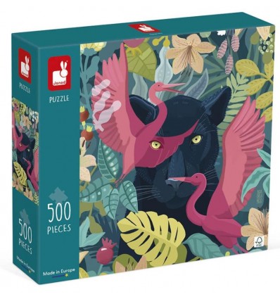 Mistyczna Pantera puzzle artystyczne 500 el Janod