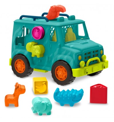 Ciężarówka ratunkowa z sorterem B.Toys 1+