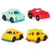 4 autka zestaw Happy Cruisers B.Toys 12 m-y+