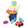 Olbrzymia wywrotka + zabawki plażowe Blue B.Toys