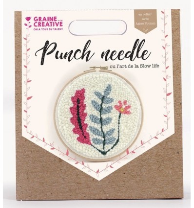Haft Pętelkowy Rośliny Punch Needle GraineCreative