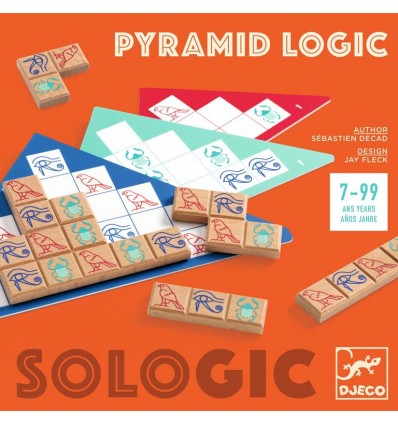 Pyramid Logic układanka logiczna Djeco 7+