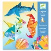 Origami Morskie Stworzenia 24 arkusze Djeco 7+