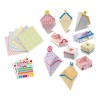 Pudełeczka origami z naklejkami 24 sztuk Djeco 7+