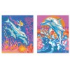 Delfiny malowanie po numerach Mysterix Janod 7+