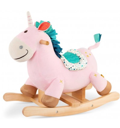 Koń na Biegunach Jednorożec Cleo B.toys 18 m-cy+