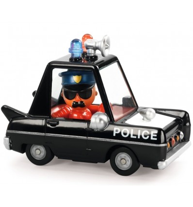 Autko Hurry Police seria Crazy Motors Djeco 3+