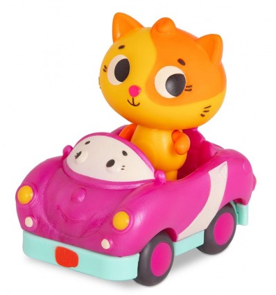 Miękka wyścigówka z kotkiem Lolo B.Toys