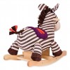 Pluszowy Koń na Biegunach Zebra B.Toys