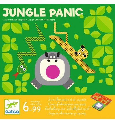 Panika w dżungli gra logiczna Djeco 6+
