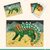 Świat Dinozaurów zestaw artystyczny Djeco 6+