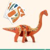 Świat Dinozaurów zestaw artystyczny Djeco 6+