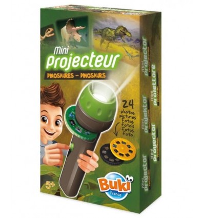 Mini projektor - latarka Dinozaury BUKI