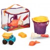 Wiaderko zabawki do piasku w torbie orange B.Toys