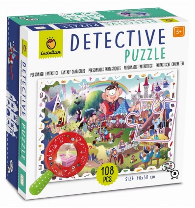 Kraina baśni puzzle gra detektywistyczna Ludattica
