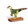 Dinozaury drewniane puzzle konturowe Ludattica 5+