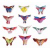 Motyle origami 12 modeli do zlożenia Ludattica