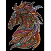 Koń Wicher Kolorowanka welwetowa 47 x 35 cm