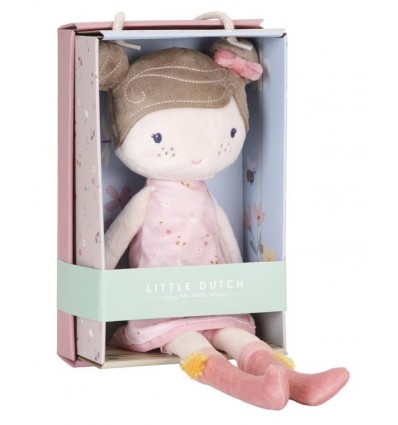 Rosa laleczka szmacianka 35 cm lalka Little Dutch