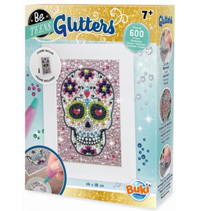 Czaszka Mozaika Haft Diamentowy Buki 7+