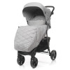 Tani ale wysokiej jakości wózek spacerowy 4BABY Rapid 2018 Light Grey