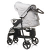 Tani ale wysokiej jakości wózek spacerowy 4BABY Rapid 2018 Light Grey