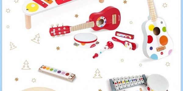 Janod - Instrumenty muzyczne Confetti